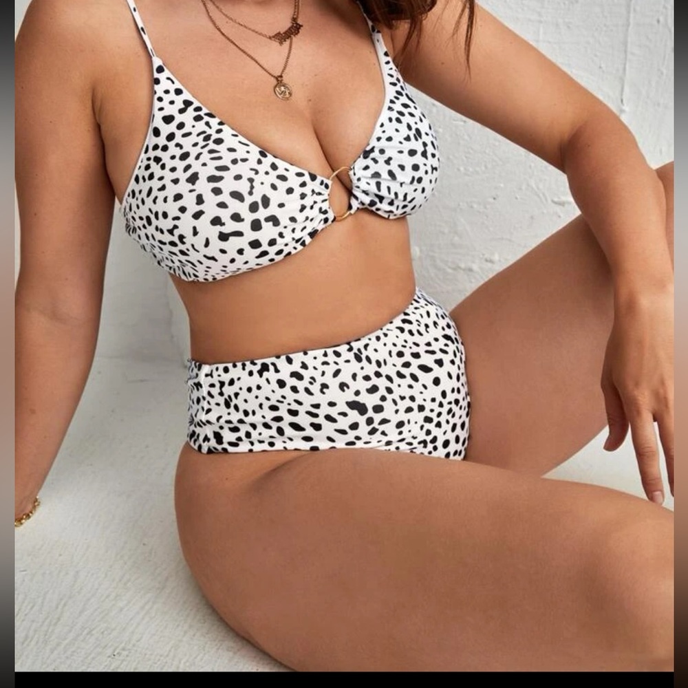 Dalmatian bikini swimsuit